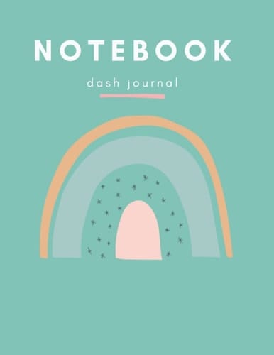 Ruled Notebook/Journal - Paperback Rainbow Design