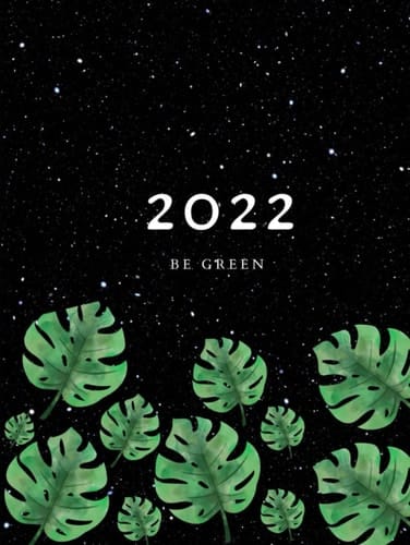 Be green Minimalist Unlined Notebook