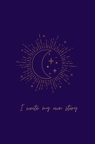 Journal: Astrology Inspired Blank Lined Journal