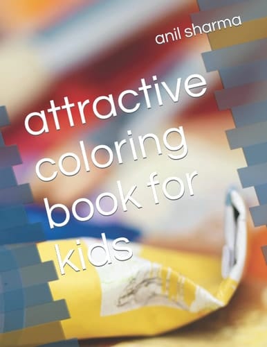 attractive coloring book for kids