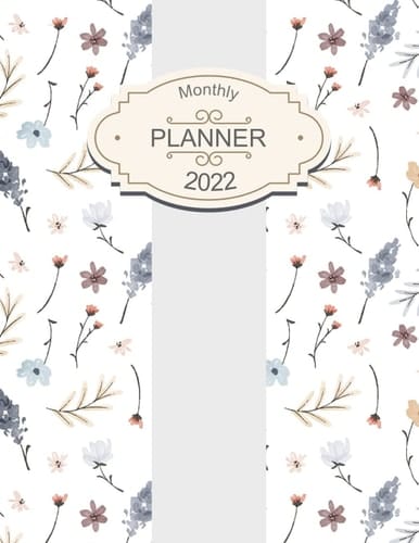 Monthly Planner 2022: Calendar Style Planner is all you need to keep things organized! The Monthly planner features 12 Months Calendar. Each month is ... so you'll have lots of space to write.