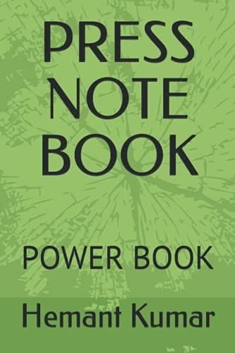 Press Note Book Power Book