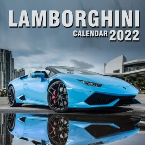 LAMBORGHINI CALENDAR 2022: November 2021 - December 2022 Special Gifts For All People Love Car | Classroom, Home, Office Supplies