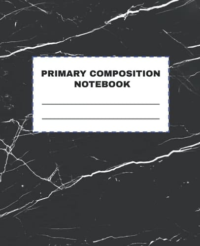 Primary Composition Notebook | Composition Notebooks | Composition Notebooks Wide Ruled: Composition Notebook With Drawing Space
