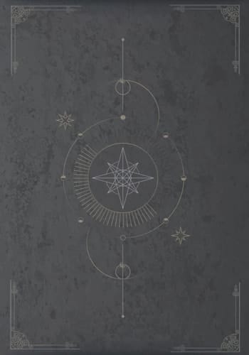 Book Of Shadows: Blank Lined Journal, Empty Grimoire Journal, Beautiful Decorated Interior, Triple Goddess Gold Cover (7"x10", College Ruled, 110 Pages)
