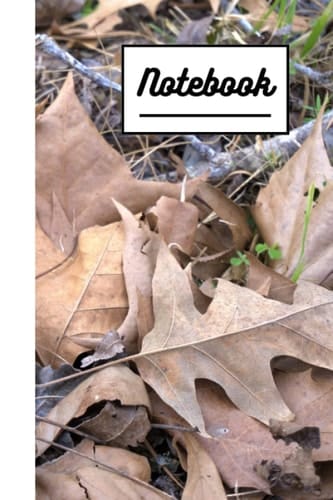 Notebook: Leaf covered Notebook