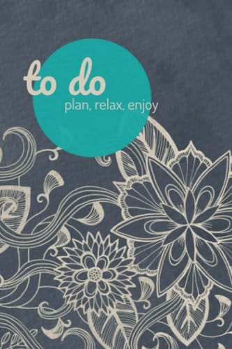 To do list: To Do List Daily Task Checklist Planner Time Management Notebook | 6"X9" | Design