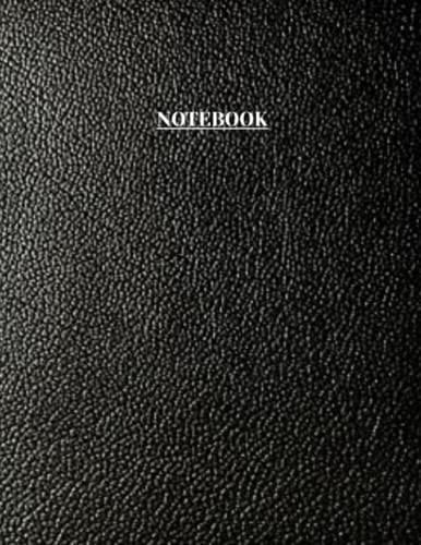 Notebook: Leather Print Composition Notebook, Journal or Diary - College Ruled 110 Pages - Large 8.5 x 11