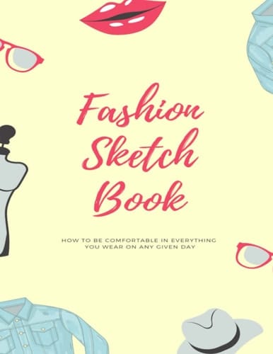 Fashion Sketch Book: Fashion Sketch Book, Fashion Cover, Artist Sketchbook ,Sketch Pad, 8.5x11, 120 pages