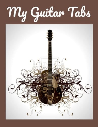 My Guitar Tabs: Blank Tablature Music Sheets