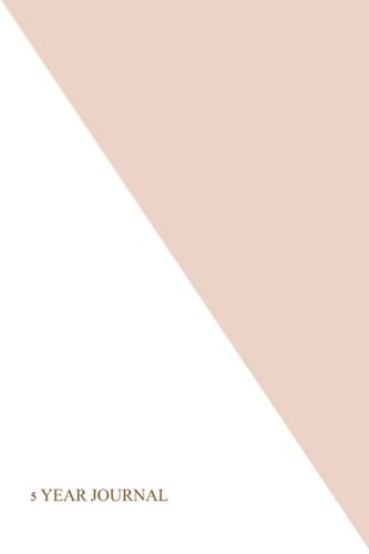 5 Year Journal - 3 Lines A Day: Baby Pink (Spanish Edition)