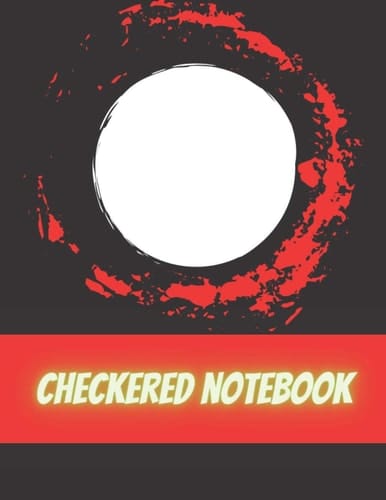 Checkered notebook