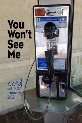 You Won't See Me: 1/21 cc&d, v305