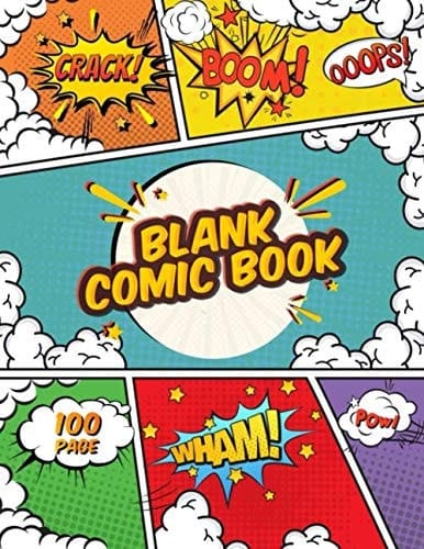Blank Comic Book Create Your Own Comics with This Comic Book , for Kids with Variety of Templates