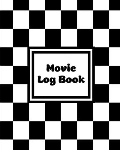 Movie Log Book: Film Review Pages, List Favorite Movies, Gift Reviews Journal Writing Films Tracker Notebook