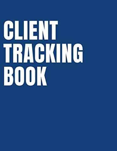 Client Tracking Book Client Record Profile and Appointment Log Book Personal Client Record Book Customer Information Hair Stylist Client Data Organizer Log Book with Alphabetical, Alphabetized Customer Service Profile Client Tracking Book for Hairstylist