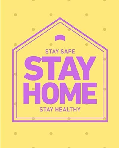 Stay Home NOTEBOOK WITH 150 PAGES SIZE 8*10: gifts for stay at home moms special, peaky blinders shirt stay home