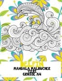 Mandala Malbücher - Grosse A4 - Tiere - Delfin