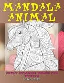Adult Coloring Books for Women Mandala Animal - Large Print