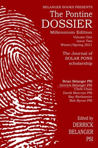 The Pontine Dossier Millennium Volume One Issue Two