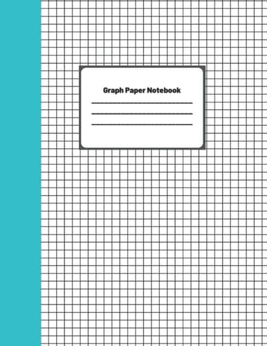 Graph Paper Notebook, Graph Paper Composition Notebook: Grid Paper Notebook Quad Ruled, 100 Sheets Large, 8. 5 X 11