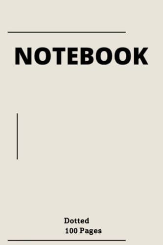 Dotted Notebook Plain 6x9 100 Pages