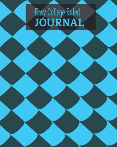 Easy College Ruled Journal KWWLGWCN: 120 Pages of Lined Writing Notebook, Writing Journal Lines Notebook for Boys, College Ruled Blank Lined Cute Notebooks School, Writing Notes Journal