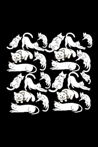 Notizbuch: Katzen Notizbuch - Tolles liniertes Katzen Notizbuch - 120 linierte Seiten um Fütterszeiten, Ideen und Gedanken festzuhalten | ca. DINA5 | ... für Tier & Katzenliebhaber (German Edition)
