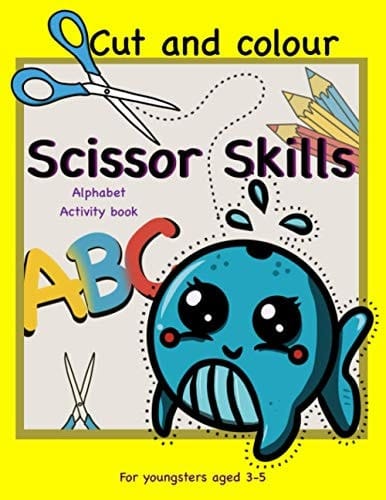 Scissor Skills Alphabet Activity Book