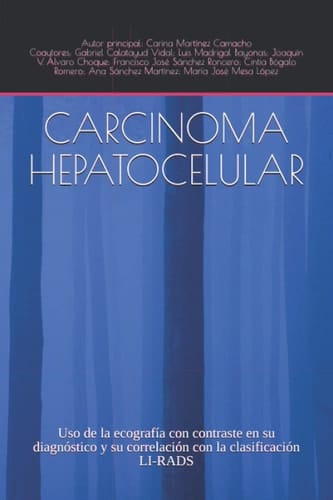 CARCINOMA HEPATOCELULAR: Uso de la ecografía con contraste en su diagnóstico y su correlación con la clasificación LI-RADS (Spanish Edition)