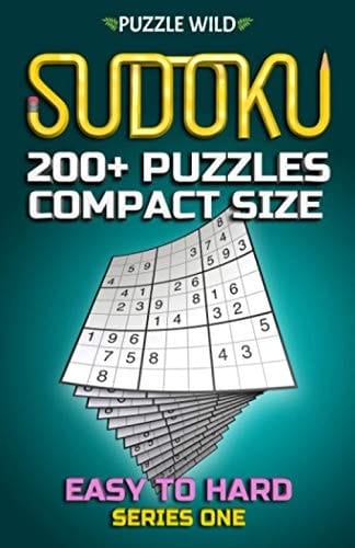Puzzle Wild Sudoku 200+ Puzzles Compact Size Easy to Hard Series One