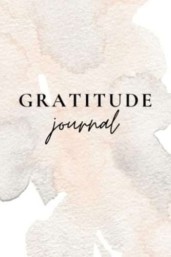 Gratitude Journal (Watercolor): Blank