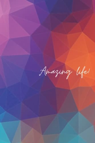I Scripted My Amazing Life! Gratitude Journal Notebook Paper 6 X 9 Inches Lined 110 Pages, Glossy