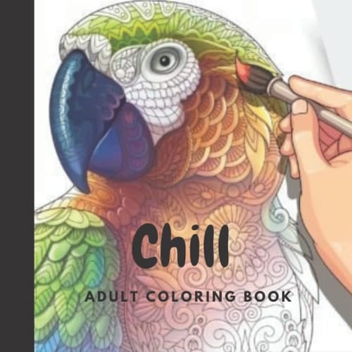 ADULT COLORING BOOK STRESS RELIEVING CUTE ANIMALS: Mandala style lions, dogs, eagles, and many other cute relaxing animals. (Coloring with love)