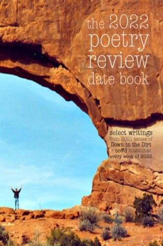 the 2022 poetry review date book: 2022 weekly date book planner, with 2021 Scars Publications poetry & art