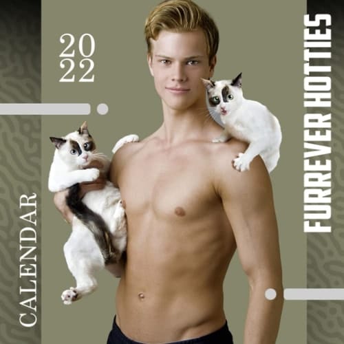 2022 Furrever Hotties Calendar: Sexy Calendar 2022: January 2022 - December 2022 OFFICIAL Squared Monthly Calendar, 12 Months | BONUS 4 Months 2021
