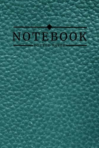 Dotted Bulled Grid Journal with Transparent Hardcover Notebook 6x9 352 pages