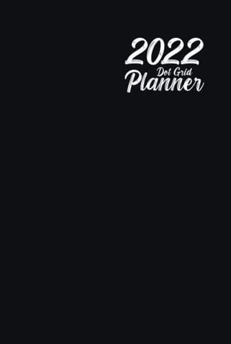 Dot Grid Planner 2022 Hardcover: 6"x9" Monthly Pocket Planner with Dotted Grid Pages