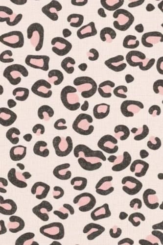 Pink brown Classic leopard print Journal