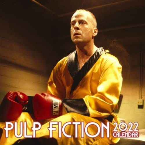 Pulp Fiction Crime Movie 2022 Calendar: A Great Gift For Movie Lovers To Welcome A New Year | Calendario Calendrier Kalender 2022 Bonus 4 months 2021
