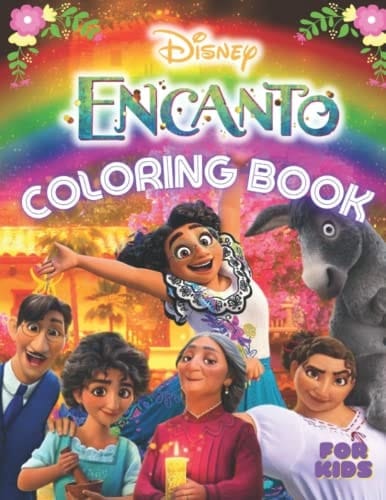 Ěncanťo Coloring Book: Jumbo 2021-2022 Ěncanťo Coloring Book With High Quality Illustrations