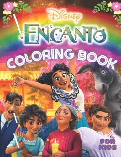 Ēncanto Coloring Book: Jumbo 2021-2022 Ēncanto Coloring Book With High Quality Illustrations