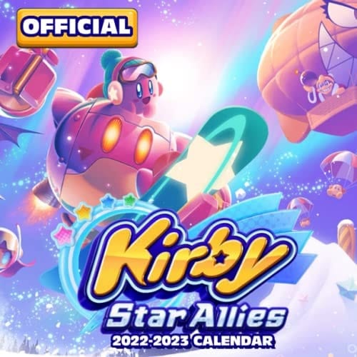 Kịrby Star Alliẹs: Video Game Calendar 2022 - Games calendar 2022-2023 18 months- Planner Gifts boys girls kids and all Fans (Kalendar Calendario Calendrier).16