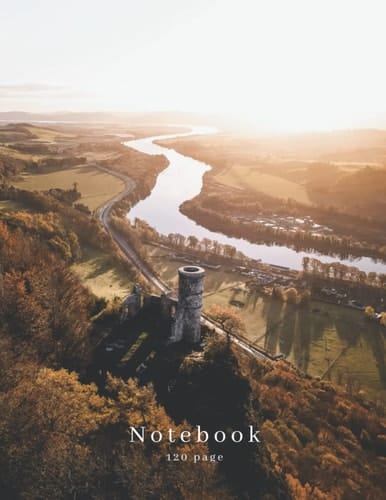 Kinnoull Hill, Perthshire 8.5" x 11.0" A4 Notebook | Scotland Photography | 120 Page Lined Notebook: Scotland Photography Notebook: Steven Murphy Photography (Steven Murphy Photography Products)