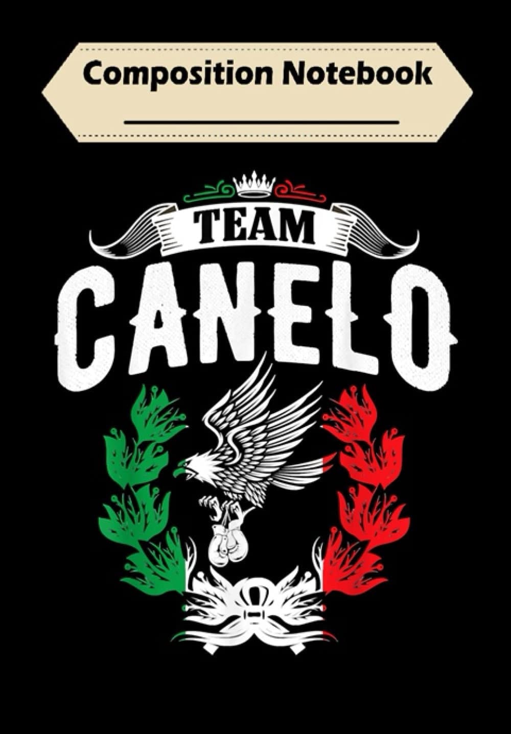 Composition Notebook: canelo alvarezz, Journal 6 x 9, 100 Page Blank Lined Paperback Journal/Notebook