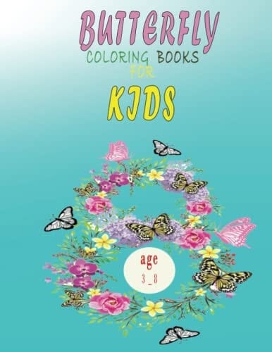 butterfly coloring and activities book for kids: butterfly coloring and activities book for kids
