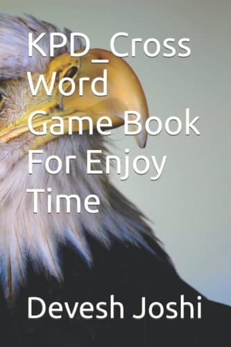KPD_Cross Word Game Book For Enjoy Time