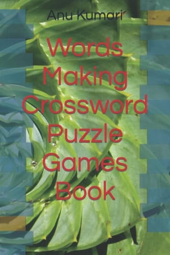 Words Making Crossword Puzzle Games Book