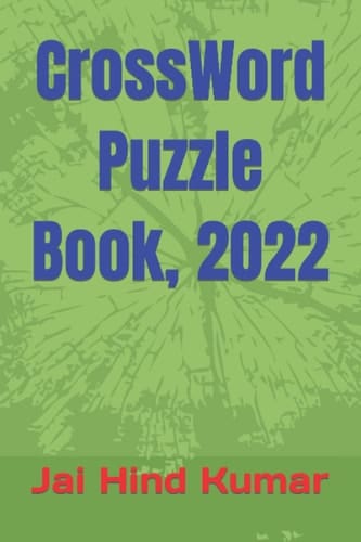 CrossWord Puzzle Book, 2022