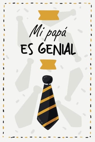 Mi papá es genial: Crucigrama y Sopa de Letras para papá | Día del Padre | Tamaño A5 | 33 páginas (Spanish Edition)